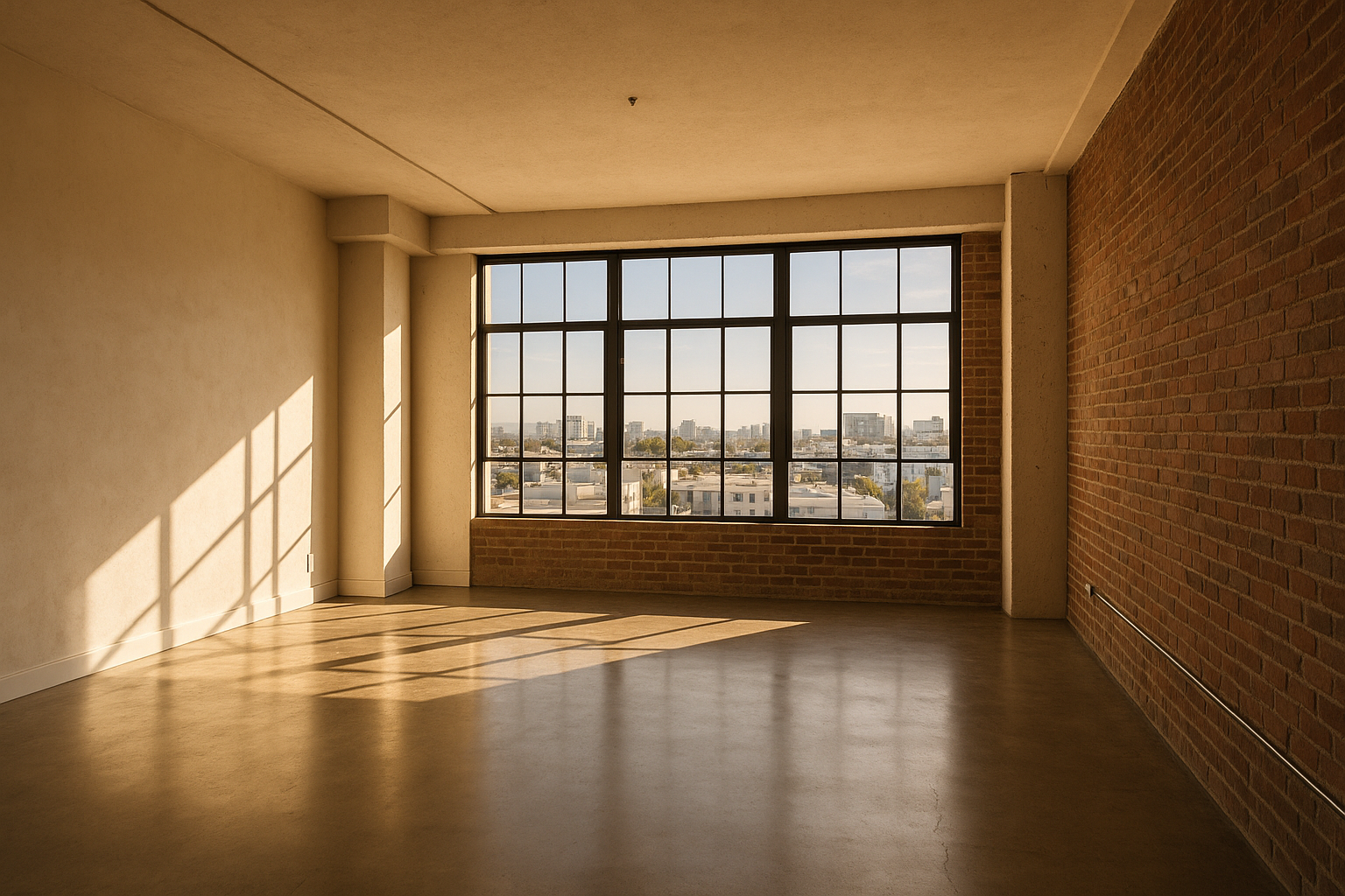 rental in Los Angeles — Koreatown Loft — Studio with city views